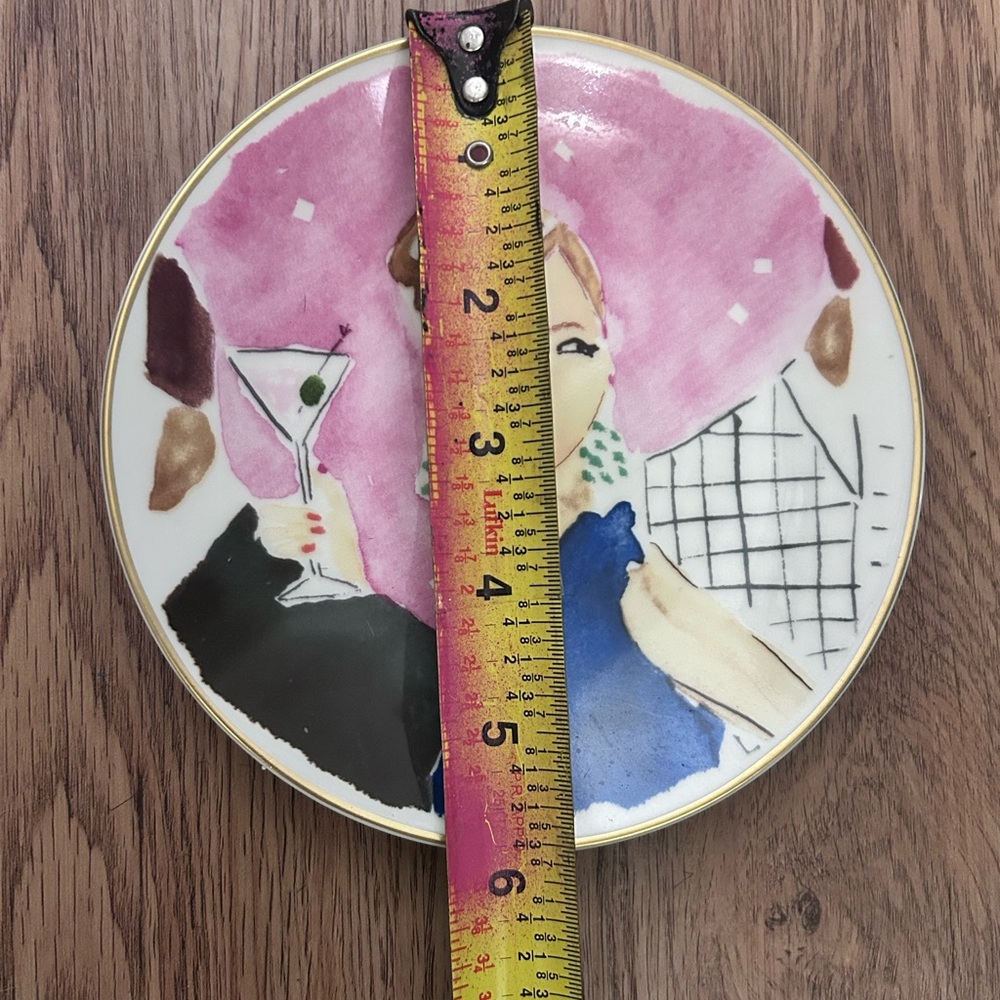 Kate Spade Illustrated Plate by Lenox 6” - Picture 5 of 5